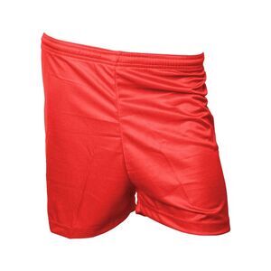 Precision Unisex Adult Micro-Stripe Football Shorts / Red